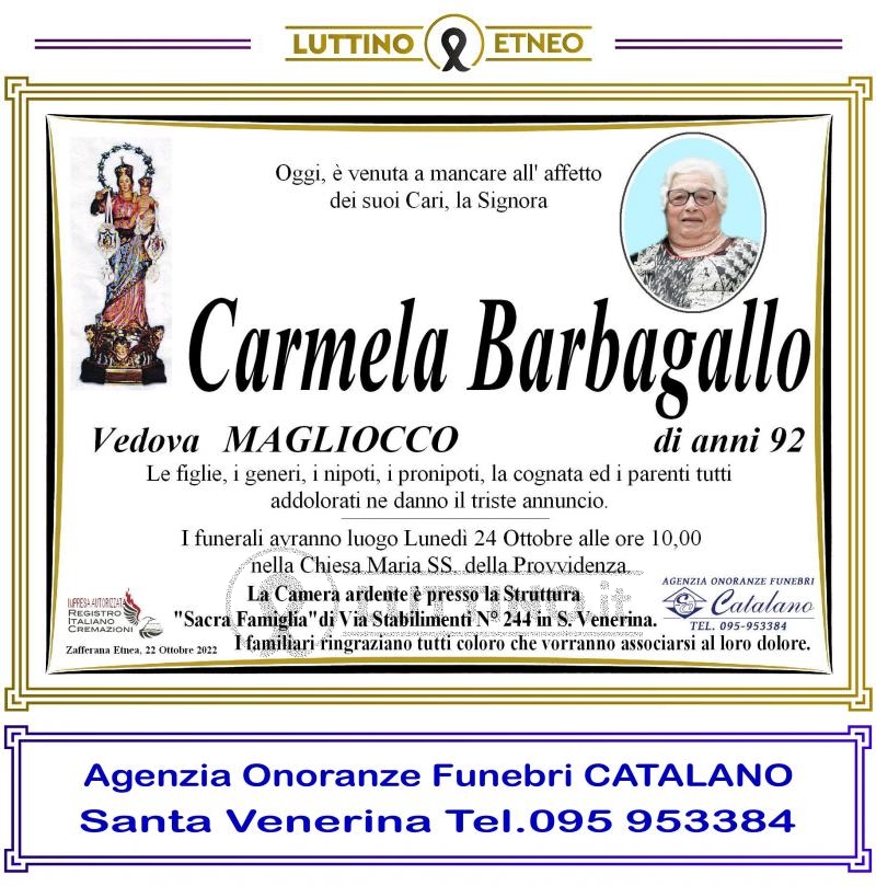 Carmela  Barbagallo